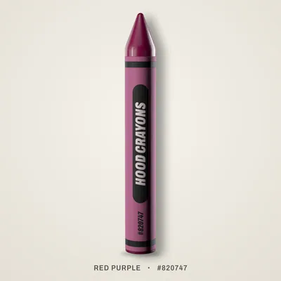 Red Purple crayon, #820747