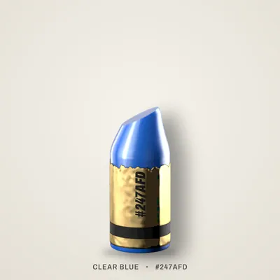 Clear Blue crayon, #247AFD