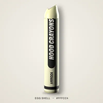 Egg Shell crayon, #FFFCC4