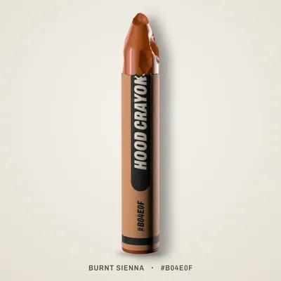 Burnt Sienna crayon, #B04E0F