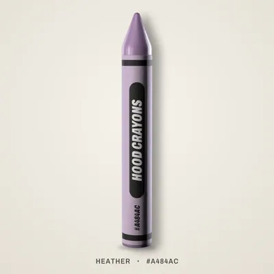 Heather crayon, #A484AC