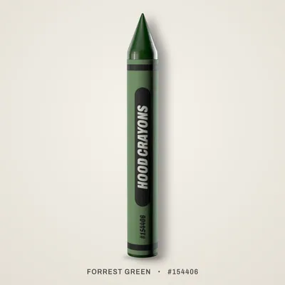 Forrest Green crayon, #154406