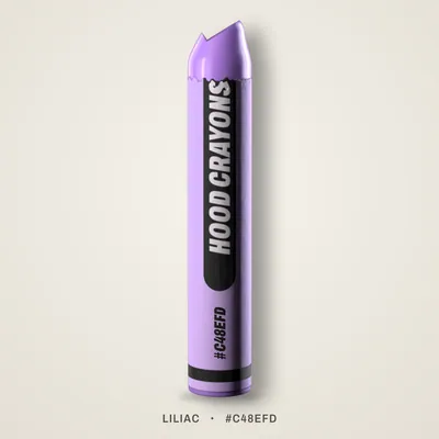 Liliac crayon, #C48EFD