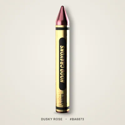 Dusky Rose crayon, #BA6873
