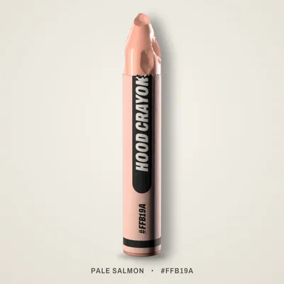 Pale Salmon crayon, #FFB19A