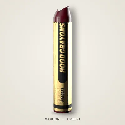 Maroon crayon, #650021