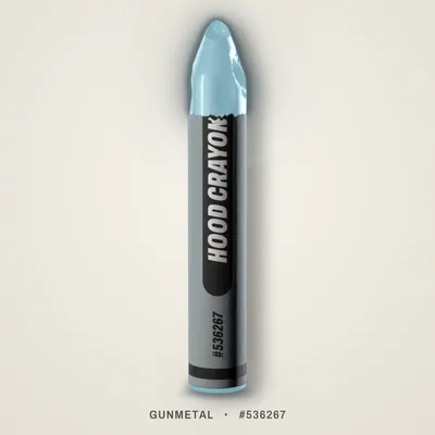 Gunmetal crayon, #536267