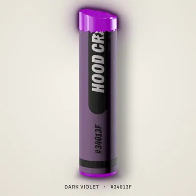 Dark Violet crayon, #34013F
