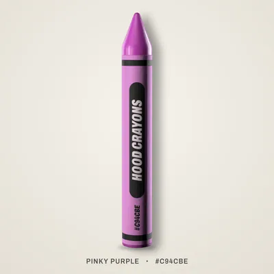 Pinky Purple crayon, #C94CBE
