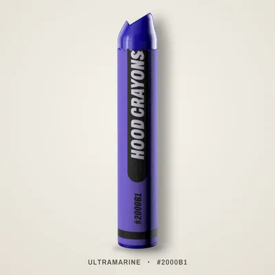 Ultramarine crayon, #2000B1