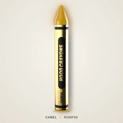 Camel crayon, #C69F59