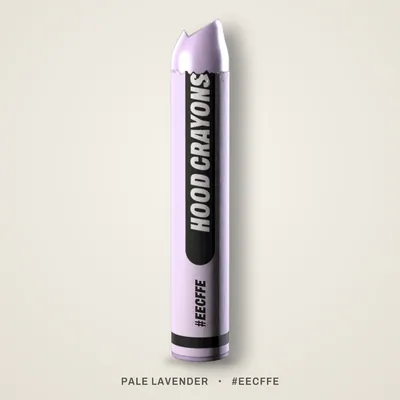 Pale Lavender crayon, #EECFFE