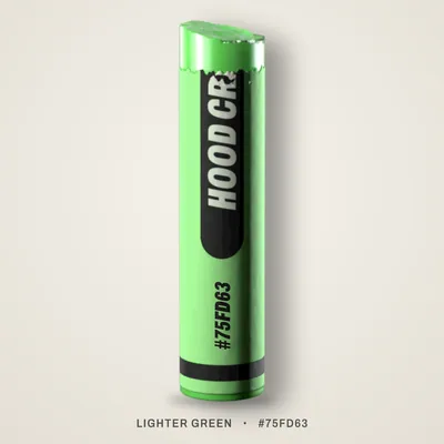 Lighter Green crayon, #75FD63