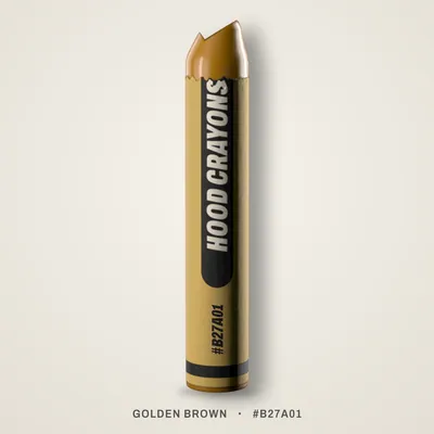 Golden Brown crayon, #B27A01