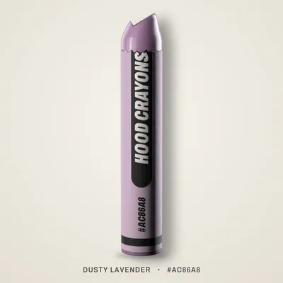 Dusty Lavender crayon, #AC86A8