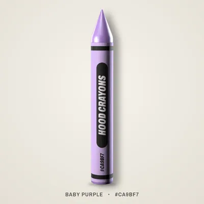 Baby Purple crayon, #CA9BF7