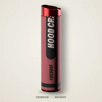 Crimson crayon, #8C000F
