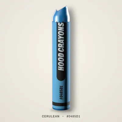 Cerulean crayon, #0485D1