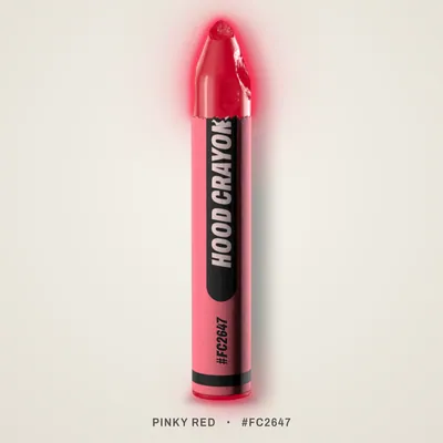 Pinky Red crayon, #FC2647
