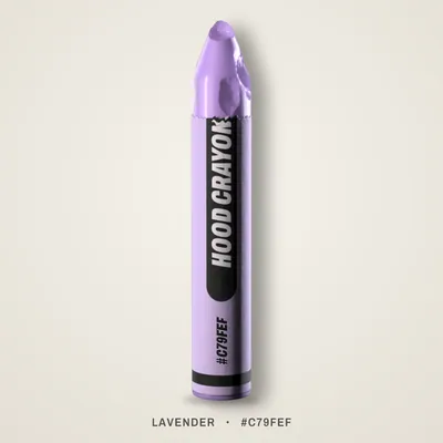 Lavender crayon, #C79FEF