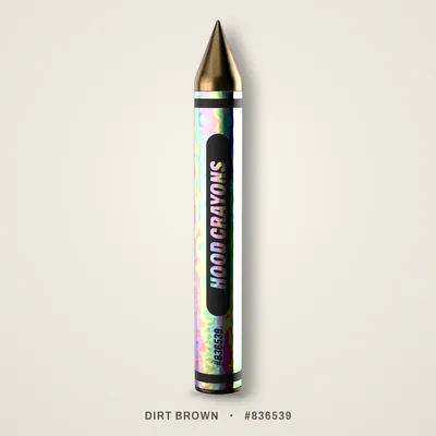 Dirt Brown crayon, #836539