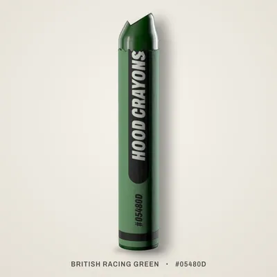 British Racing Green crayon, #05480D