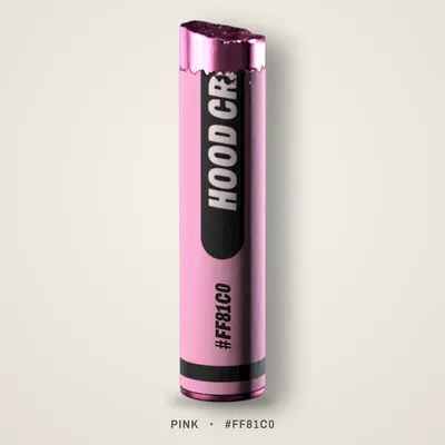 Pink crayon, #FF81C0