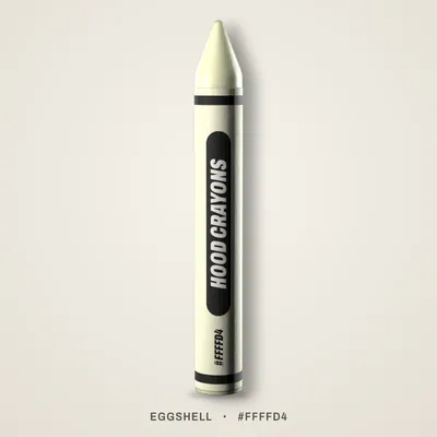 Eggshell crayon, #FFFFD4