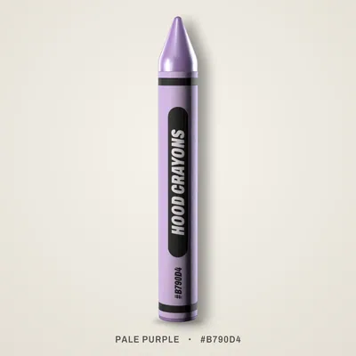 Pale Purple crayon, #B790D4
