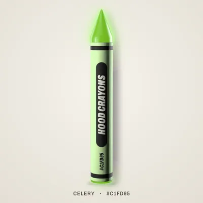 Celery crayon, #C1FD95