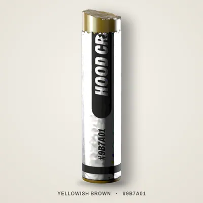 Yellowish Brown crayon, #9B7A01