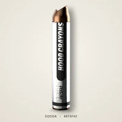 Cocoa crayon, #875F42