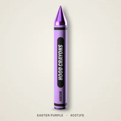 Easter Purple crayon, #C071FE