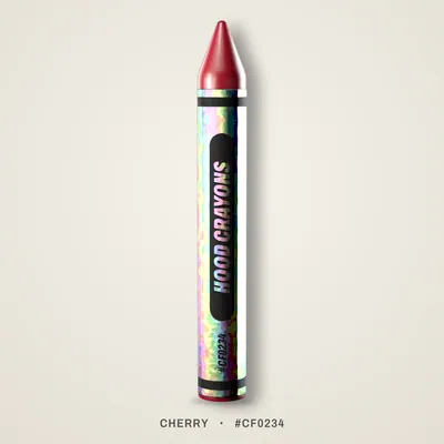 Cherry crayon, #CF0234