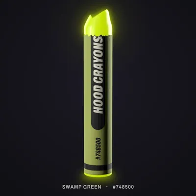 Swamp Green crayon, #748500