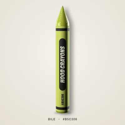 Bile crayon, #B5C306