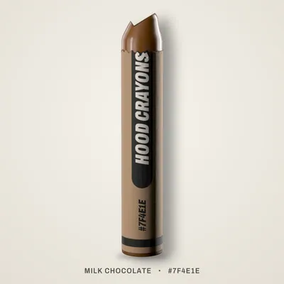 Milk Chocolate crayon, #7F4E1E