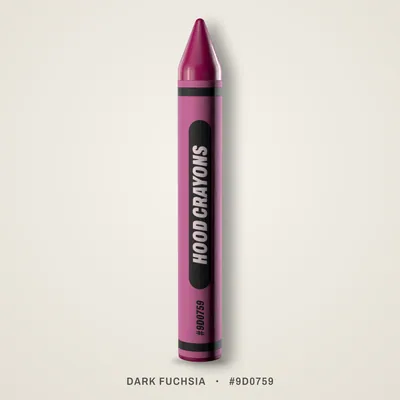 Dark Fuchsia crayon, #9D0759