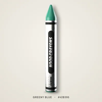Greeny Blue crayon, #42B395