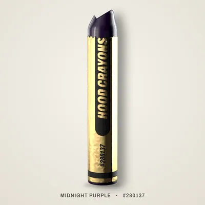 Midnight Purple crayon, #280137