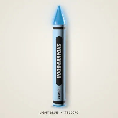 Light Blue crayon, #95D0FC