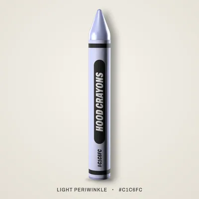 Light Periwinkle crayon, #C1C6FC