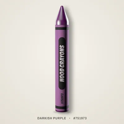 Darkish Purple crayon, #751973