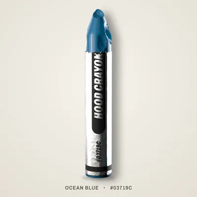 Ocean Blue crayon, #03719C