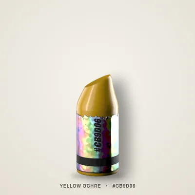 Yellow Ochre crayon, #CB9D06