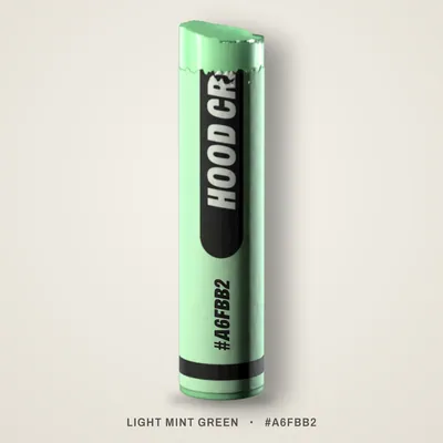 Light Mint Green crayon, #A6FBB2