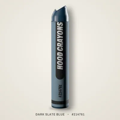 Dark Slate Blue crayon, #214761