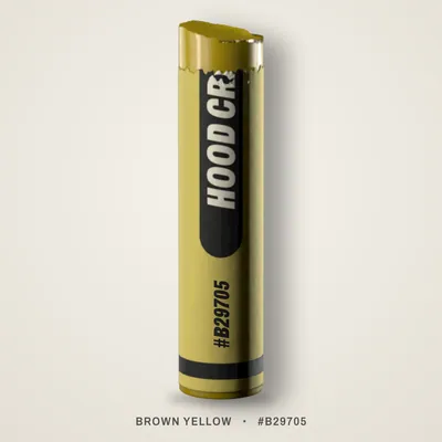 Brown Yellow crayon, #B29705