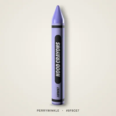 Perrywinkle crayon, #8F8CE7