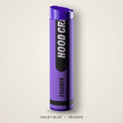 Violet Blue crayon, #510AC9